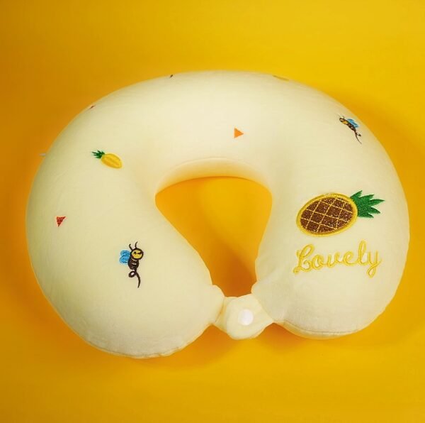 Fruit Printed Neck Rest Pillow